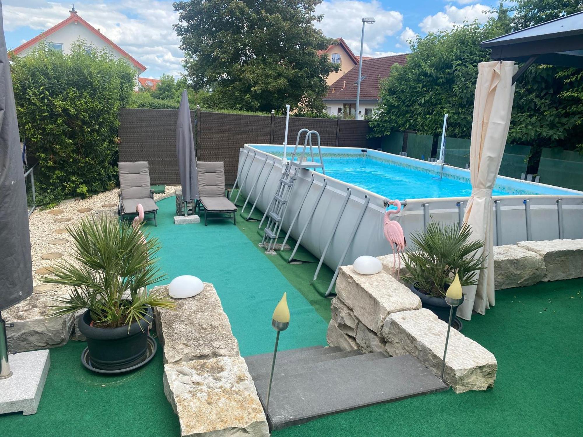 Ferienwohnung Am Backhausgarten Flonheim Dış mekan fotoğraf